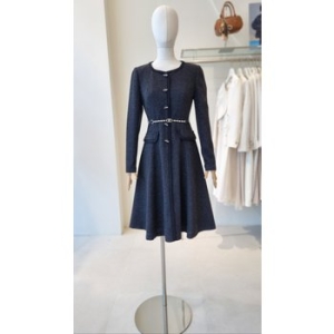 JJ지고트 여성 A라인 트위드 원피스 GPAA0OP121