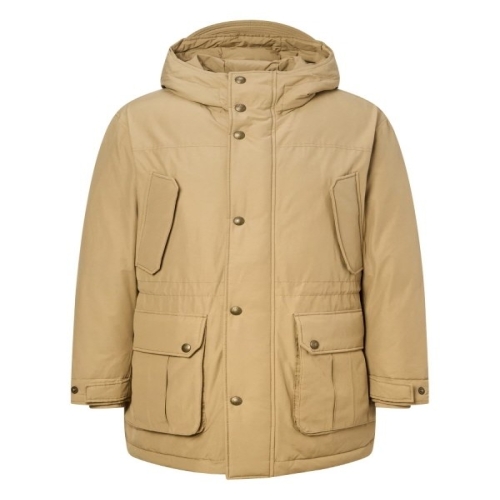 헤지스 남성 단색 구스다운점퍼_HZJU4D505I2