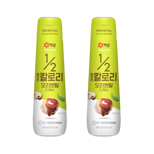 백설 하프칼로리 오리엔탈드레싱 255g