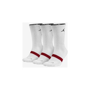 나이키  조던 장목 양말 Dri-FIT Crew 3PPK, SX5241-100 L 3입