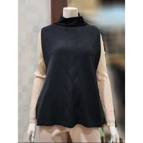 벨라디터치 V9E4KT29 터들넥 니트 조끼