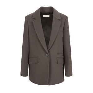 마레몬떼 베이직컬러 울혼방 자켓_M22OMJK48S0