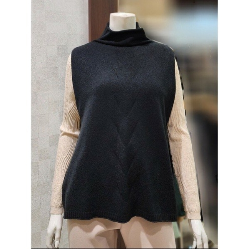 벨라디터치 MARIOV9E4KT29 터들넥 니트 조끼