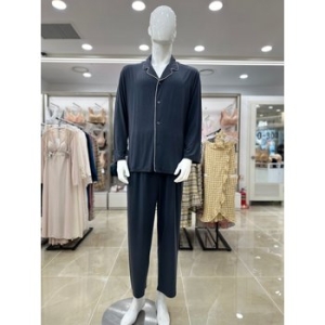 바바라 레이온혼방 솔리드 남성파자마 AMP6023B 스타필드 코엑스몰