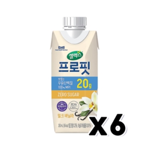 매일유업 셀렉스 프로핏 밀크 바닐라 250ml