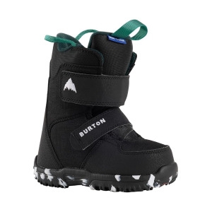 버튼  Kids Mini Grom Snowboard Boots Black 13C 157743