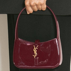 생로랑 Le 5 a 7 미니 르 57 페이턴트 숄더백 버건디 710318 B870W 6259