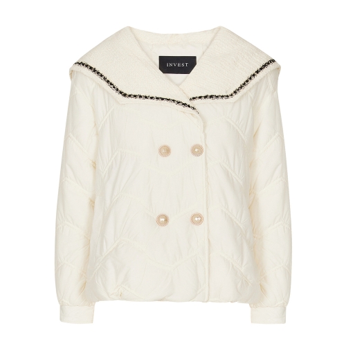 포커스 와이드카라더블버튼덕다운점퍼 PBINF4W1JP1331