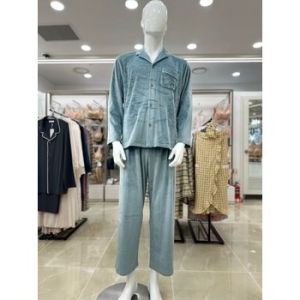 바바라 소프트 벨벳 솔리드 남성파자마 AMP4533B 스타필드 코엑스몰