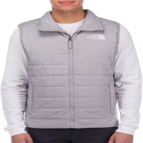 노스페이스  등산 조끼 뉴 Mens 플레어 퀼팅 풀집업 NF0A7UX2 Meld 그레이 남성 XL
