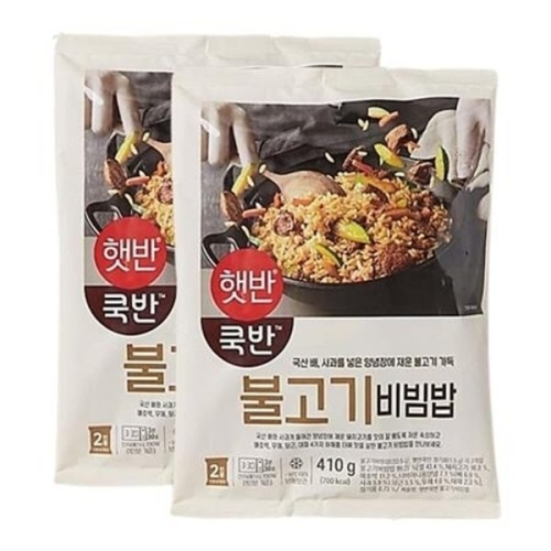 CJ제일제당 비비고 불고기 비빔밥 410g [2개]