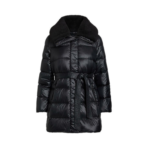 폴로랄프로렌 여성 시얼링 트림 벨트 다운 코트_WMLROTWS2820545001