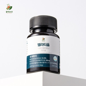 활력포션 멜라티움 600mg 60정