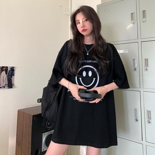 오노마 ONM 해피스마일 여성 박스 티셔츠 BI-A200410 20256436