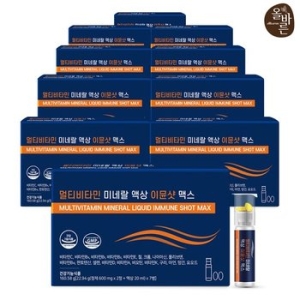 올바른 멀티비타민 미네랄 액상 이뮨샷 맥스 7병