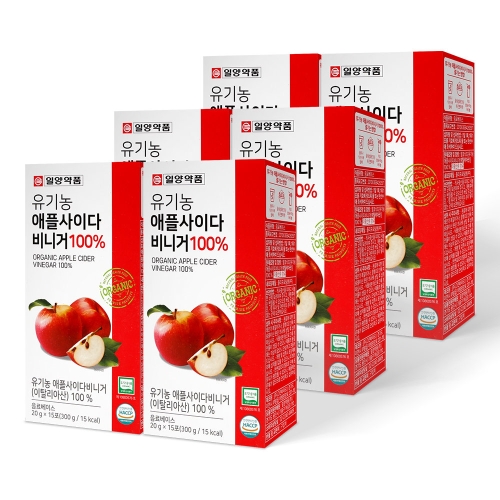 일양약품 유기농 애플사이다 비니거 100% 300ml(20gx15포)
