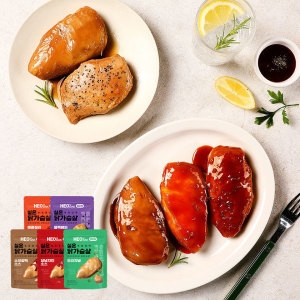 허닭  촉촉퐁당 실온 닭가슴살 5종