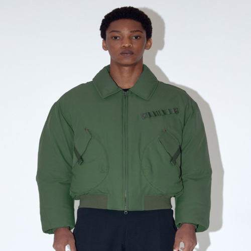 일꼬르소 남성 플라이트 덕 다운 점퍼_IEJU4F005K2