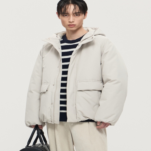 TNGT 남성 벌룬핏 다운 점퍼_TNJU4F202I2