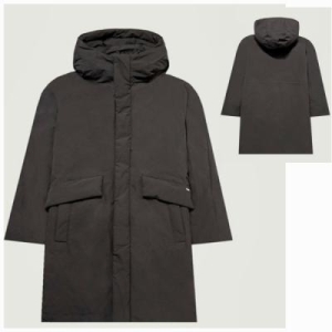 행텐 남녀공용 덕다운 후드 허리 스트링 롱패딩_10490-013-814-49 570002_10490-013-814-49100