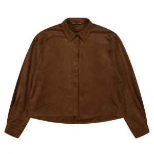 코데즈컴바인 스웨이드 크롭셔츠 CJD-SH003WA