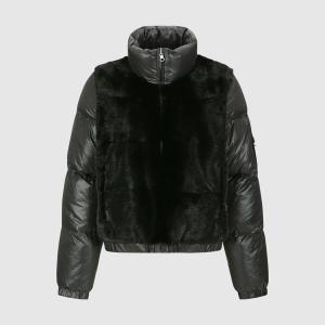 사바티에 밍크콤비 구스 다운자켓 J922820S