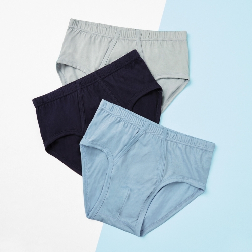 BYC 남성 순면 단색 삼각 팬티_ONP5001