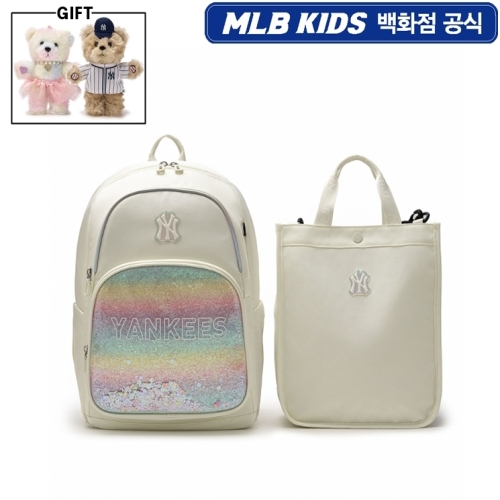 MLB키즈 샤이니 책가방 (7FBKB035N-50CRS)