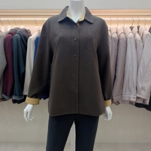 조순희 패플 캐쥬얼하고 고급스러운 겨울 자켓 FMWJ408 GY