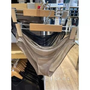 유니클로 여성 마메 쿠로고우치 반바지 메시 레귤러 웨이스트 브리프 460214