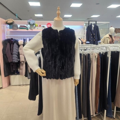 오프리미츠 HC26 대비 제품짱 패션리더 필템리얼밍크퍼력셔리베스트조끼남구 B23LF2C03