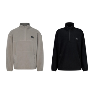 UFC SPORT 폴라텍 오버핏 하프집업 맨투맨 U2SWV3105