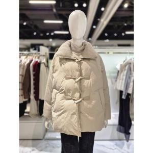 올리브데올리브 여성 토글 단추 다운 패딩 점퍼 OP4WMA66