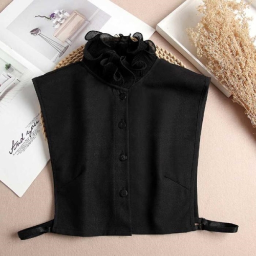 오노마 ONM 여자 가짜 목카라 레이스 페이크 셔츠 스타일 23571521