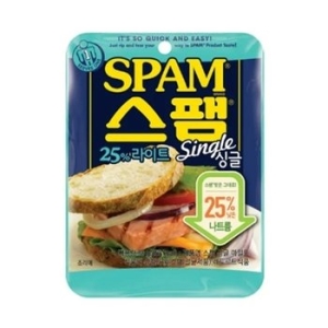 CJ제일제당  스팸 싱글 25% 라이트 80g