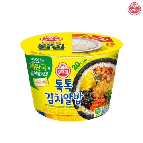 컵밥 톡톡 김치알밥 227g (+계란국)[1개] 이미지 132199975
