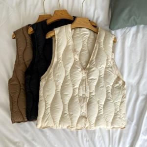 슬로우 경량 패딩조끼_BI3JP007