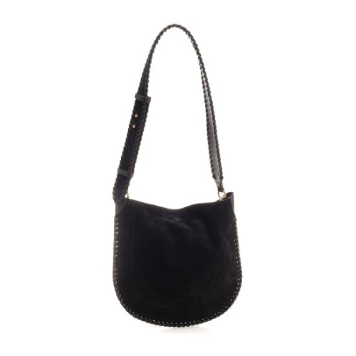 이자벨마랑 오스칸 스웨이드 숄더백-24APP0201FB B2C06M 01BK