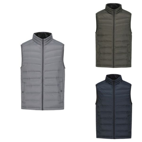 올젠 남성 초경량 덕다운 패딩 조끼_ZOE4VP1301