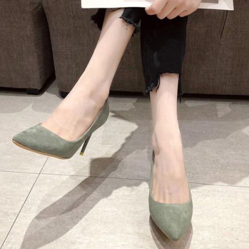 오노마 ONM 여성 스웨이드소재 킬힐 키높이 스틸레토 펌프스힐 23571922