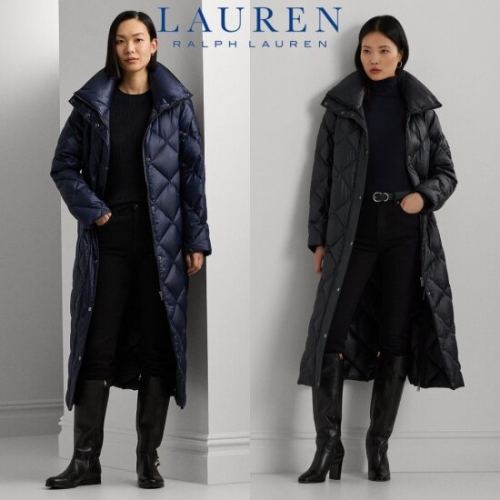 폴로랄프로렌 여성 다운 퀼트 패딩 롱 코트 자켓 18292316