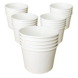 용주 블룸엣홈 종이용기 (뚜껑미포함) 1L