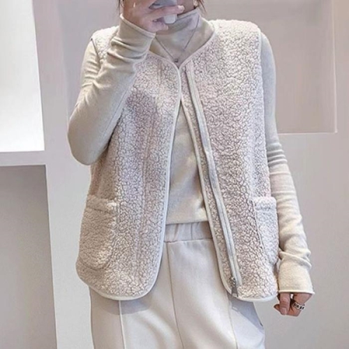 오노마 ONM 후리스 양털 퍼 조끼 뽀글이 여자 수면 23570318