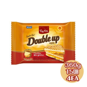 매일유업  상하치즈 더블업 체다 슬라이스 치즈 360g