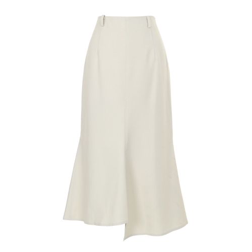 Ab.f.z 언발란스 트임 포인트 머메이드핏 롱 스커트 APY4HS01J