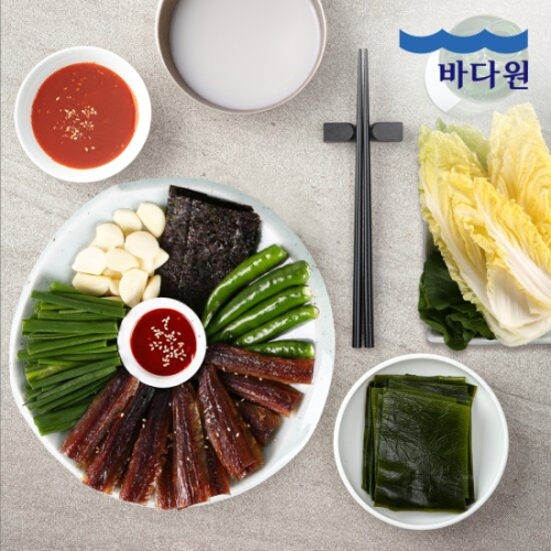 바다원  포항 구룡포 과메기 20미 40쪽 야채세트