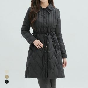 KARRA 카라 구스더블스트링다운점퍼_A4W0197