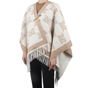 막스마라 여성 프리네 버진 울 케이프 바닐라 FRINE 005 FRINE005