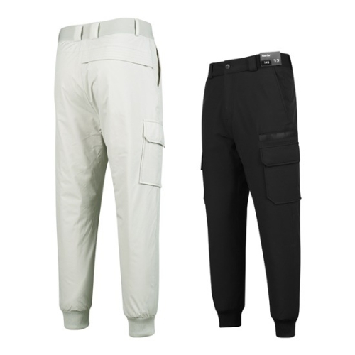 럭스골프  남성 스윙 밴드 방한 패딩 카고 조거 팬츠 MS4WV149