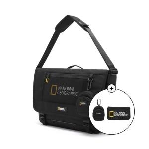 내셔널지오그래픽 N255ACR510 파치 메신저백 BLACK